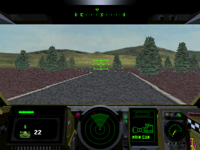 Shellshock - PlayStation game screenshot (1996) by Core Design